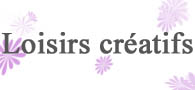 Page Loisirs créatifs